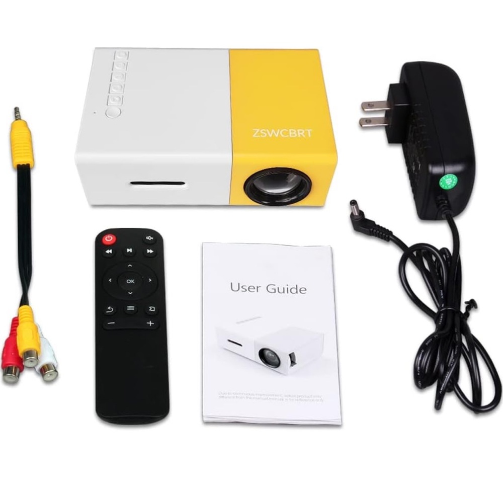 Portable mini projectors LED micro projector 1080P home theater projector